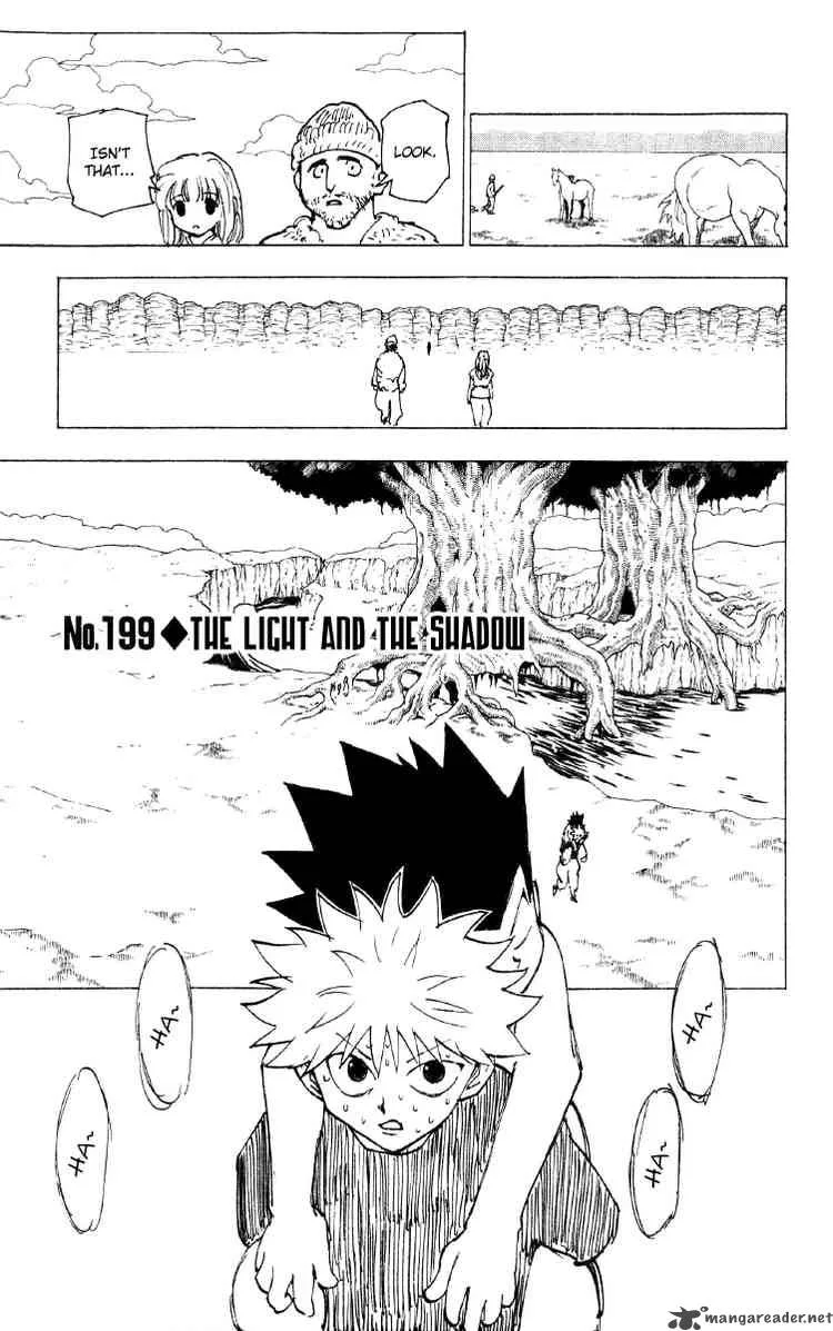 Hunter X Hunter Chapter 199 page 1