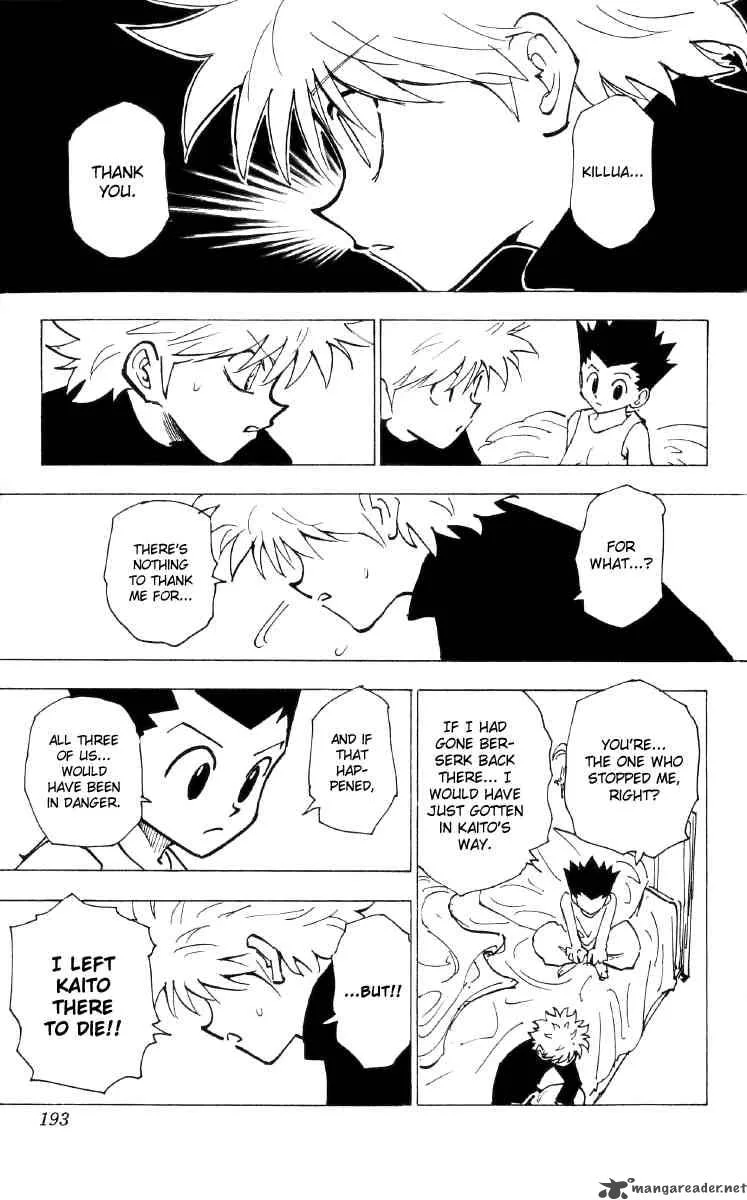 Hunter X Hunter Chapter 199 page 11