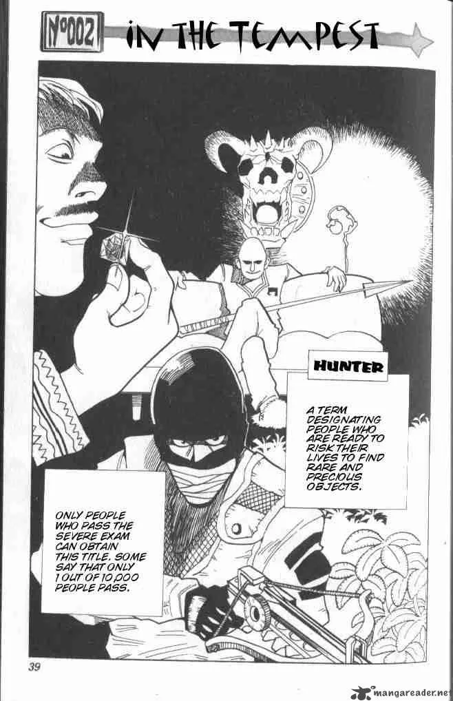 Hunter X Hunter Chapter 2 page 2