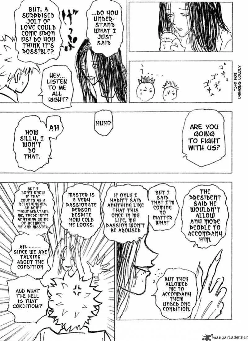 Hunter X Hunter Chapter 200 page 7