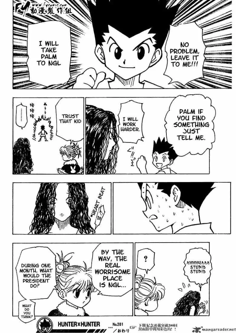 Hunter X Hunter Chapter 201 page 15