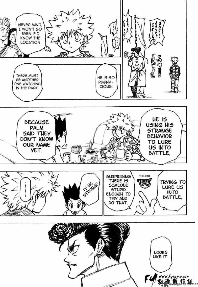 Hunter X Hunter Chapter 201 page 4