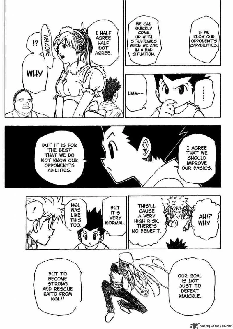 Hunter X Hunter Chapter 201 page 6