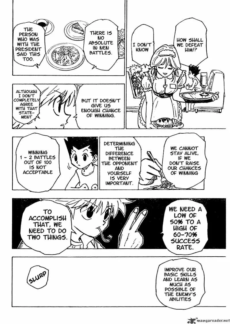 Hunter X Hunter Chapter 201 page 5