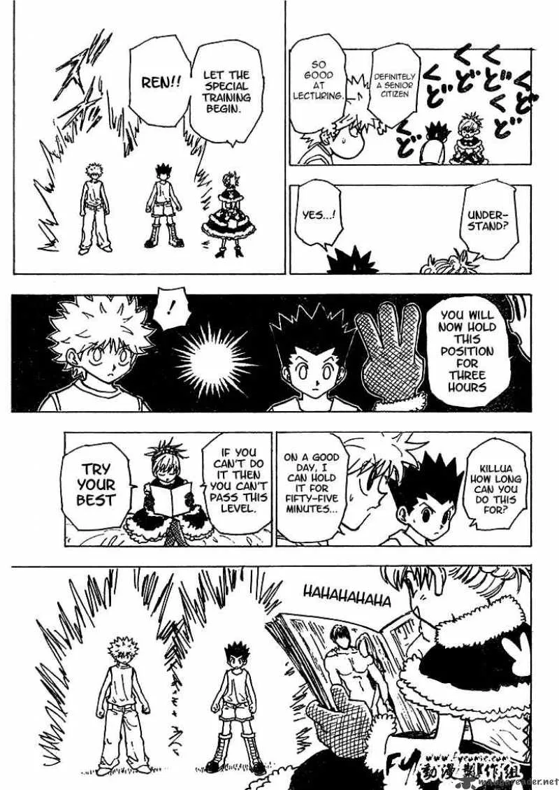 Hunter X Hunter Chapter 201 page 10