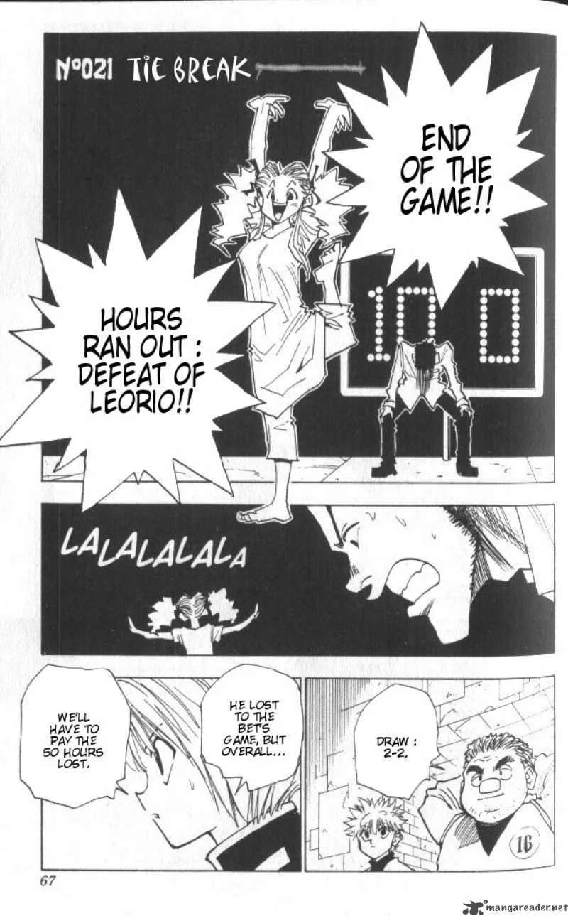 Hunter X Hunter Chapter 21 page 2