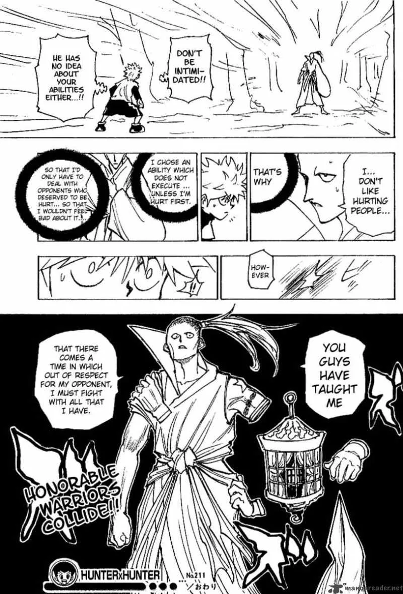 Hunter X Hunter Chapter 211 page 16