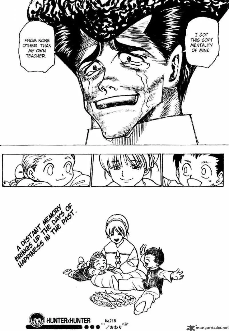Hunter X Hunter Chapter 215 page 16