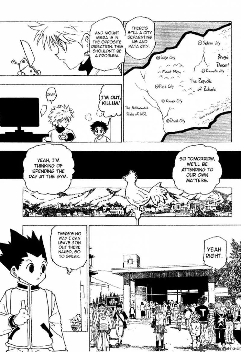 Hunter X Hunter Chapter 218 page 8