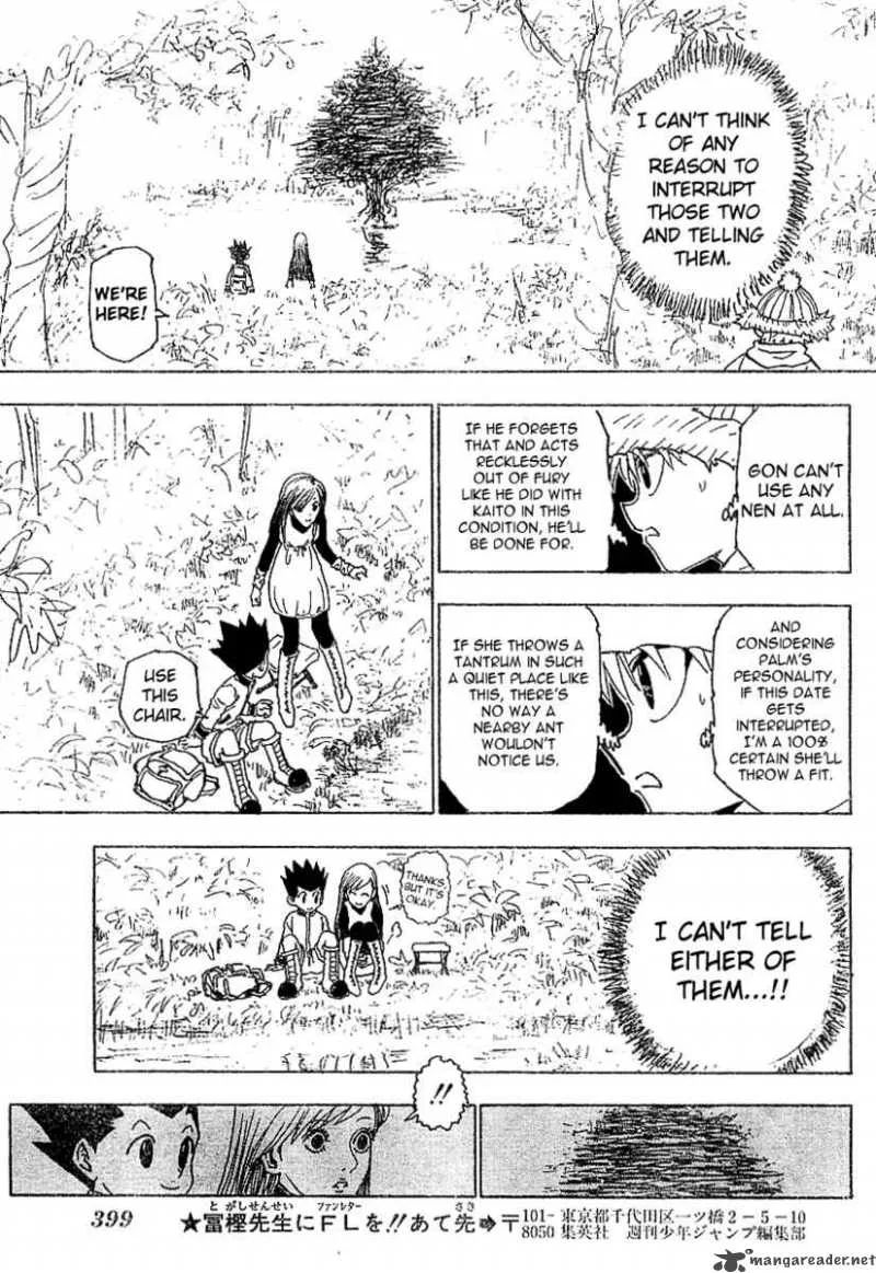 Hunter X Hunter Chapter 218 page 12