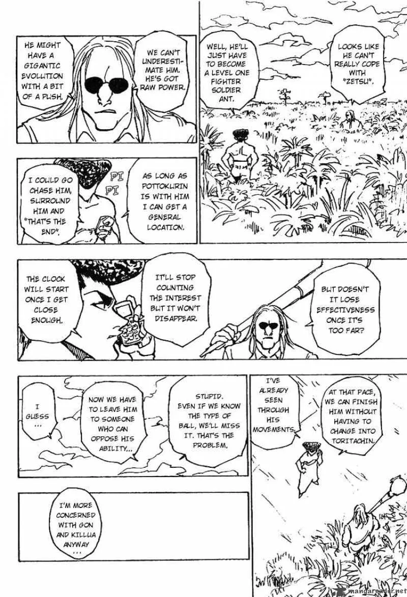 Hunter X Hunter Chapter 221 page 14