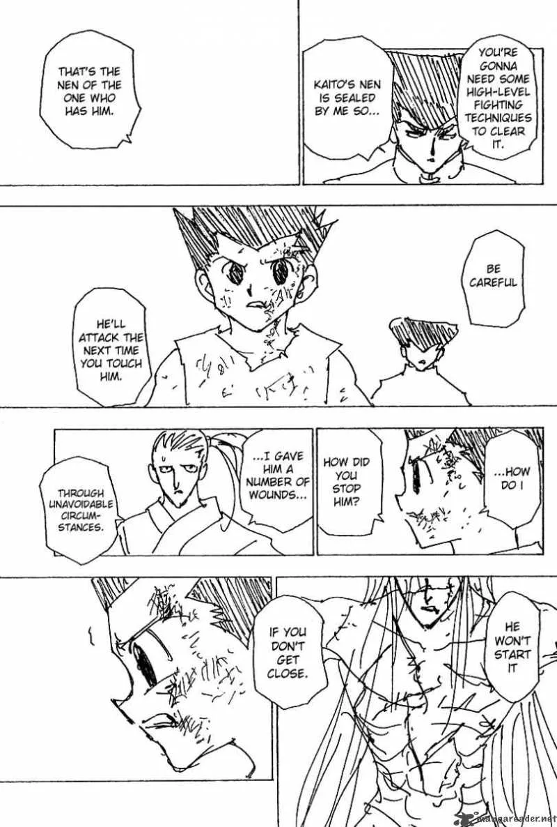 Hunter X Hunter Chapter 222 page 13