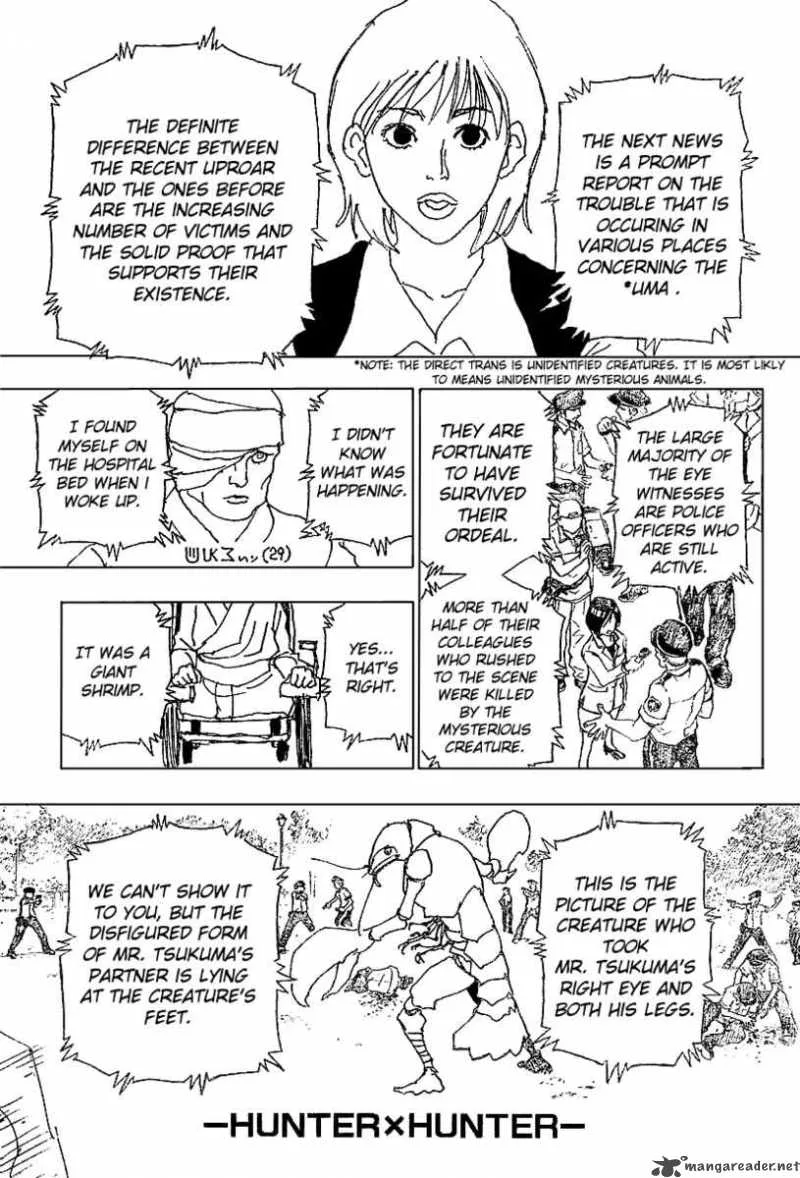 Hunter X Hunter Chapter 224 page 1