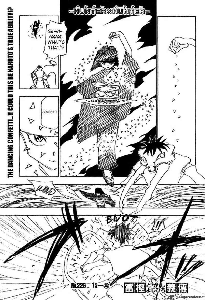 Hunter X Hunter Chapter 226 page 1