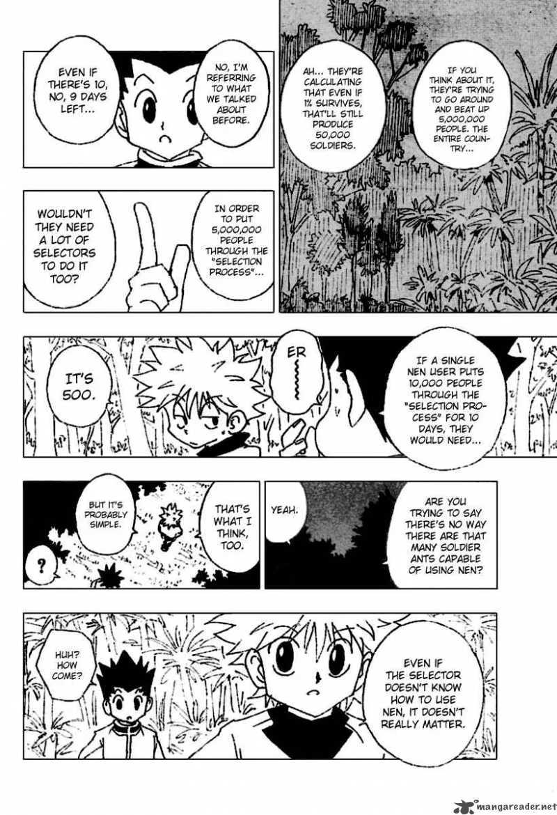 Hunter X Hunter Chapter 230 page 10