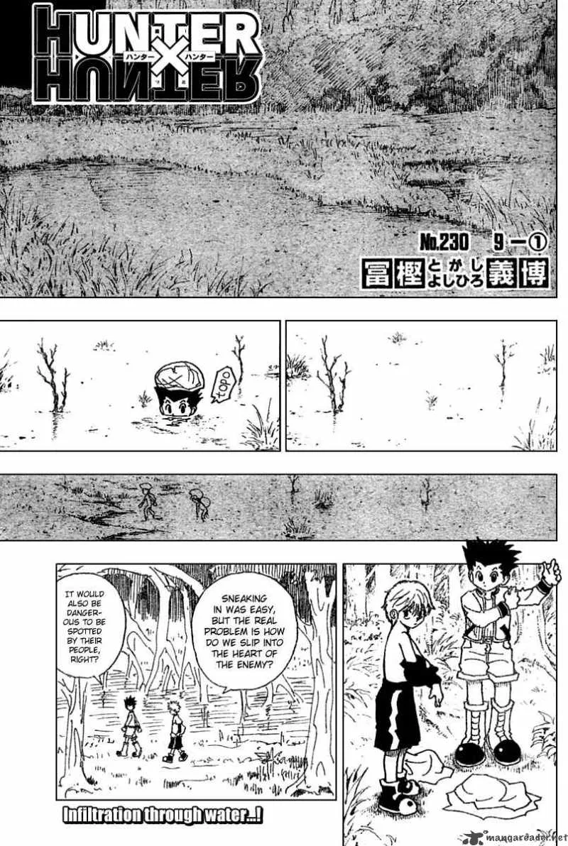Hunter X Hunter Chapter 230 page 1