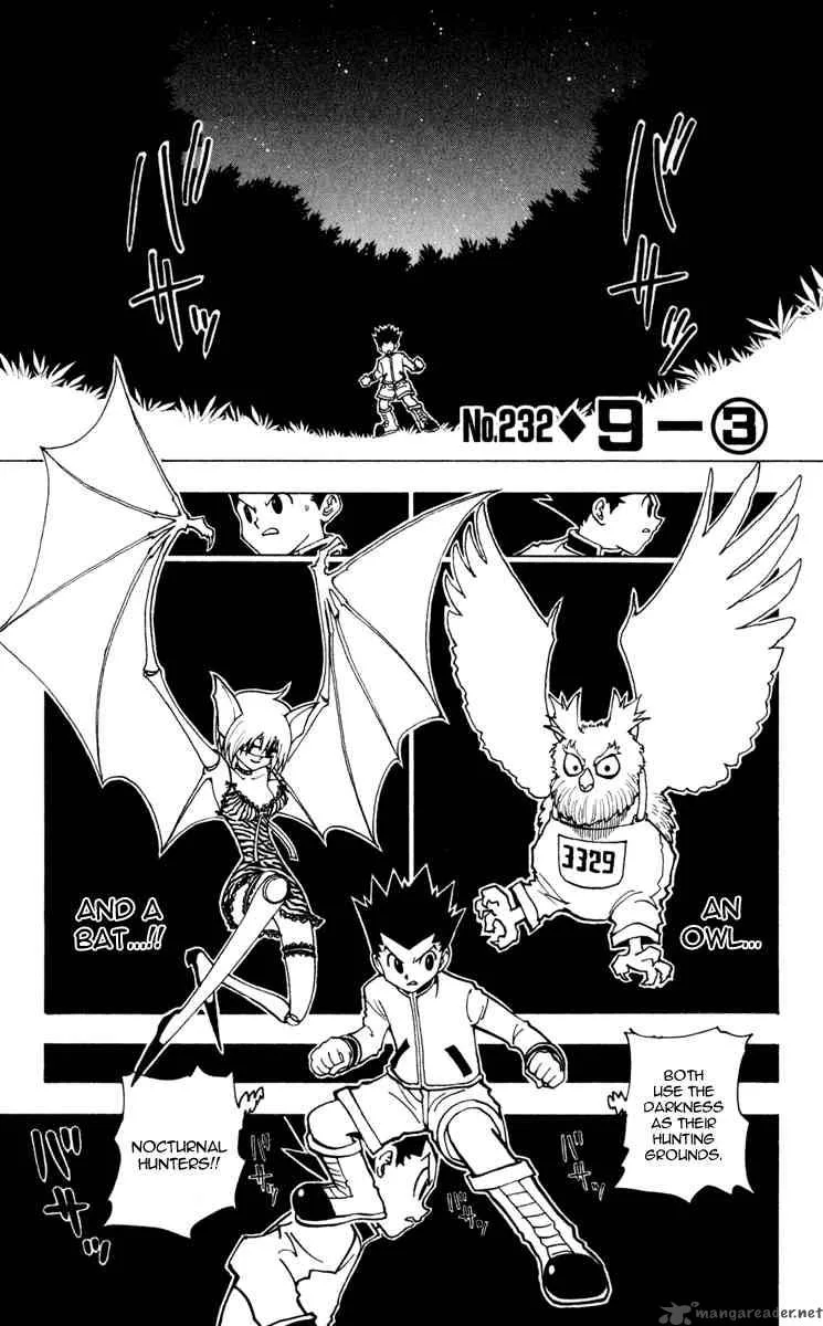 Hunter X Hunter Chapter 232 page 1
