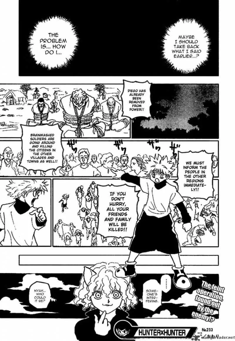 Hunter X Hunter Chapter 233 page 15