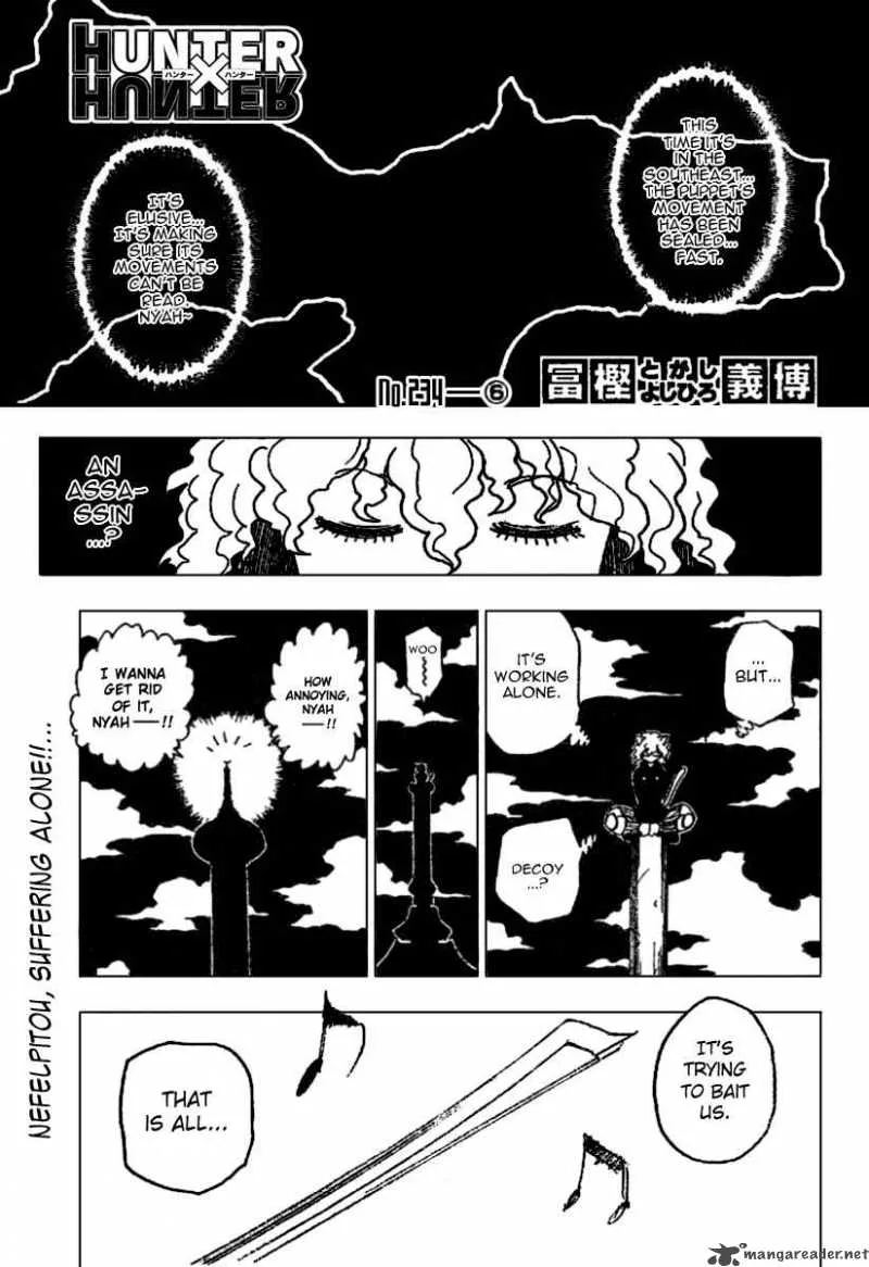 Hunter X Hunter Chapter 234 page 1