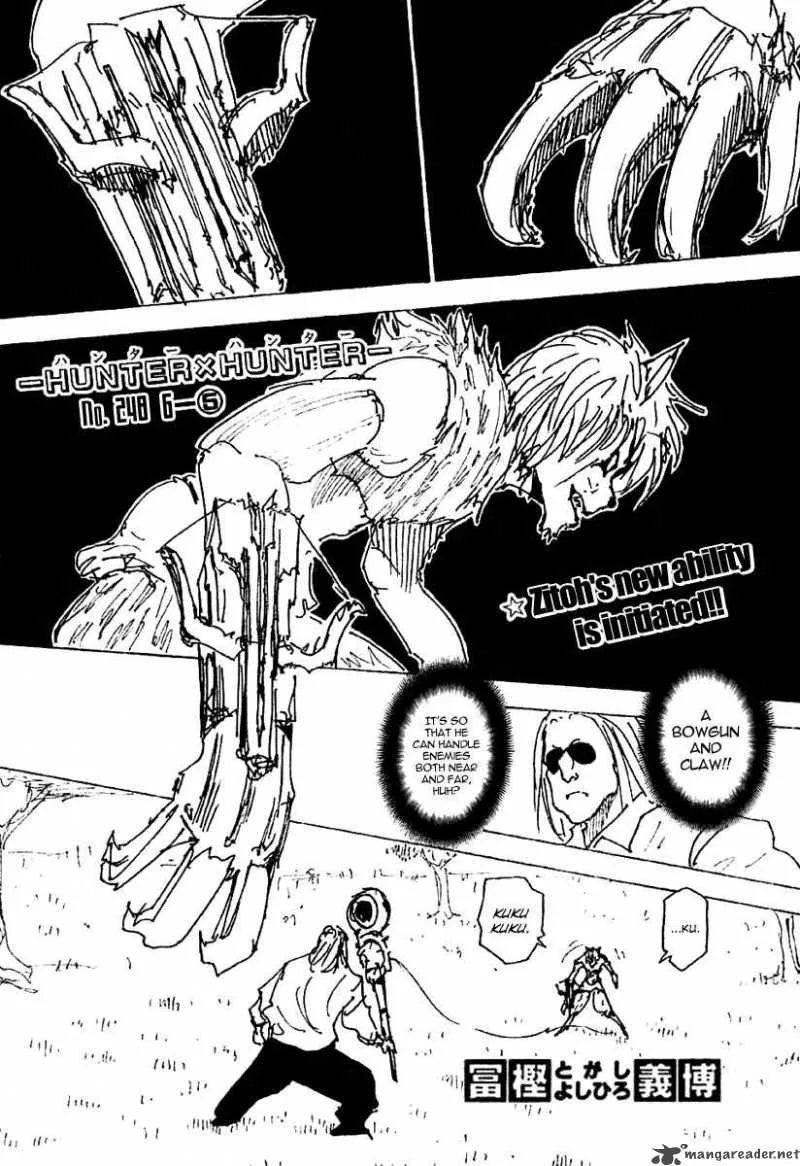 Hunter X Hunter Chapter 248 page 1