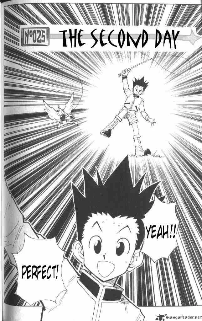 Hunter X Hunter Chapter 25 page 3