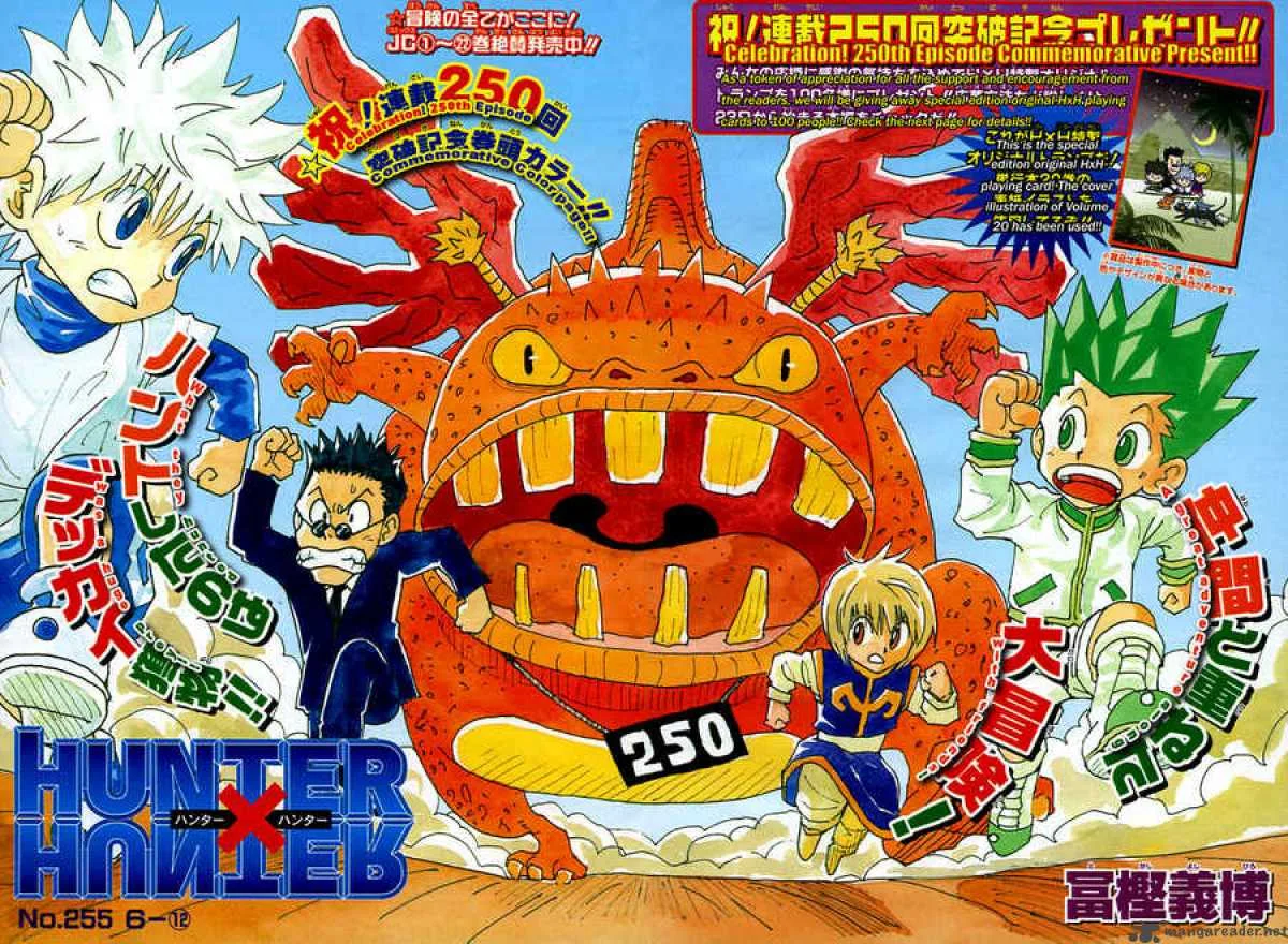 Hunter X Hunter Chapter 255 page 3