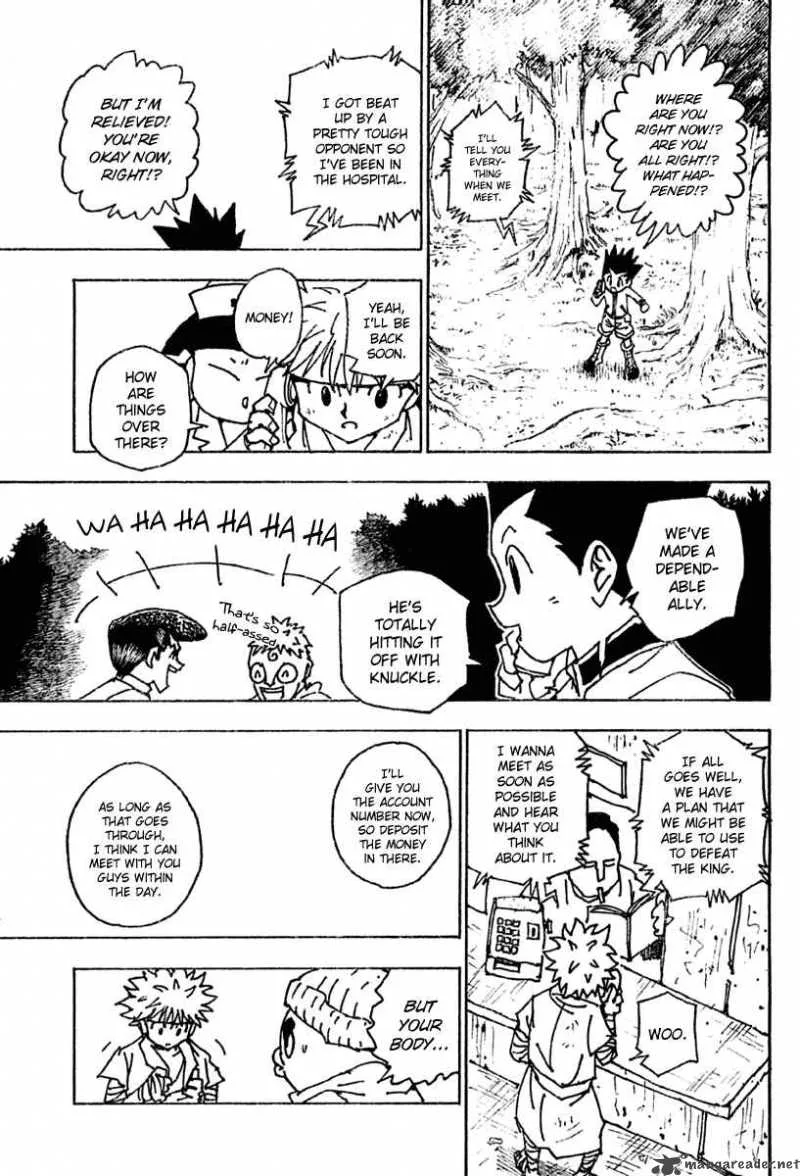 Hunter X Hunter Chapter 255 page 8
