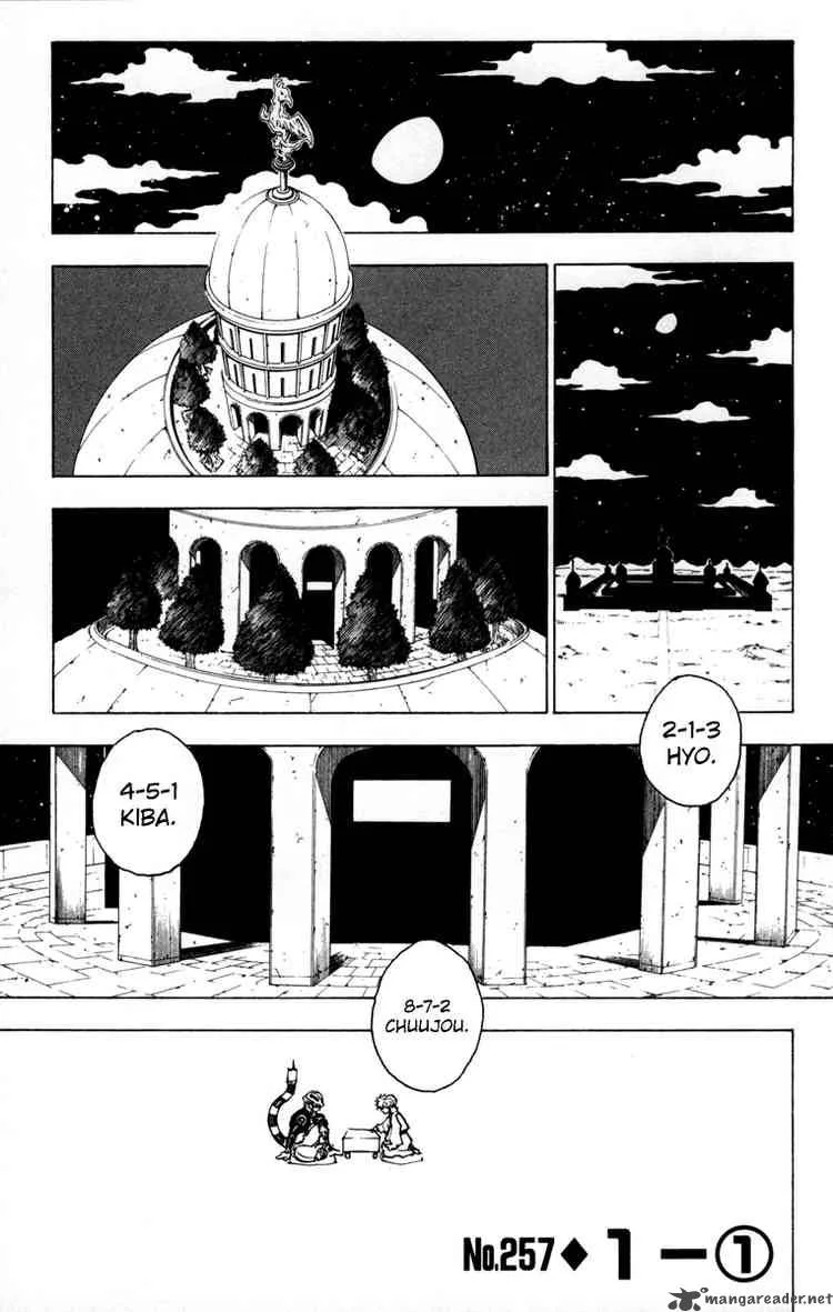 Hunter X Hunter Chapter 257 page 1