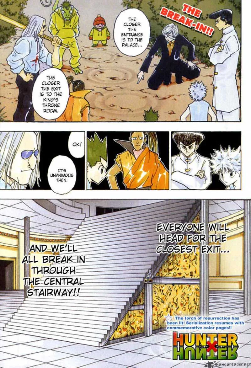 Hunter X Hunter Chapter 261 page 1
