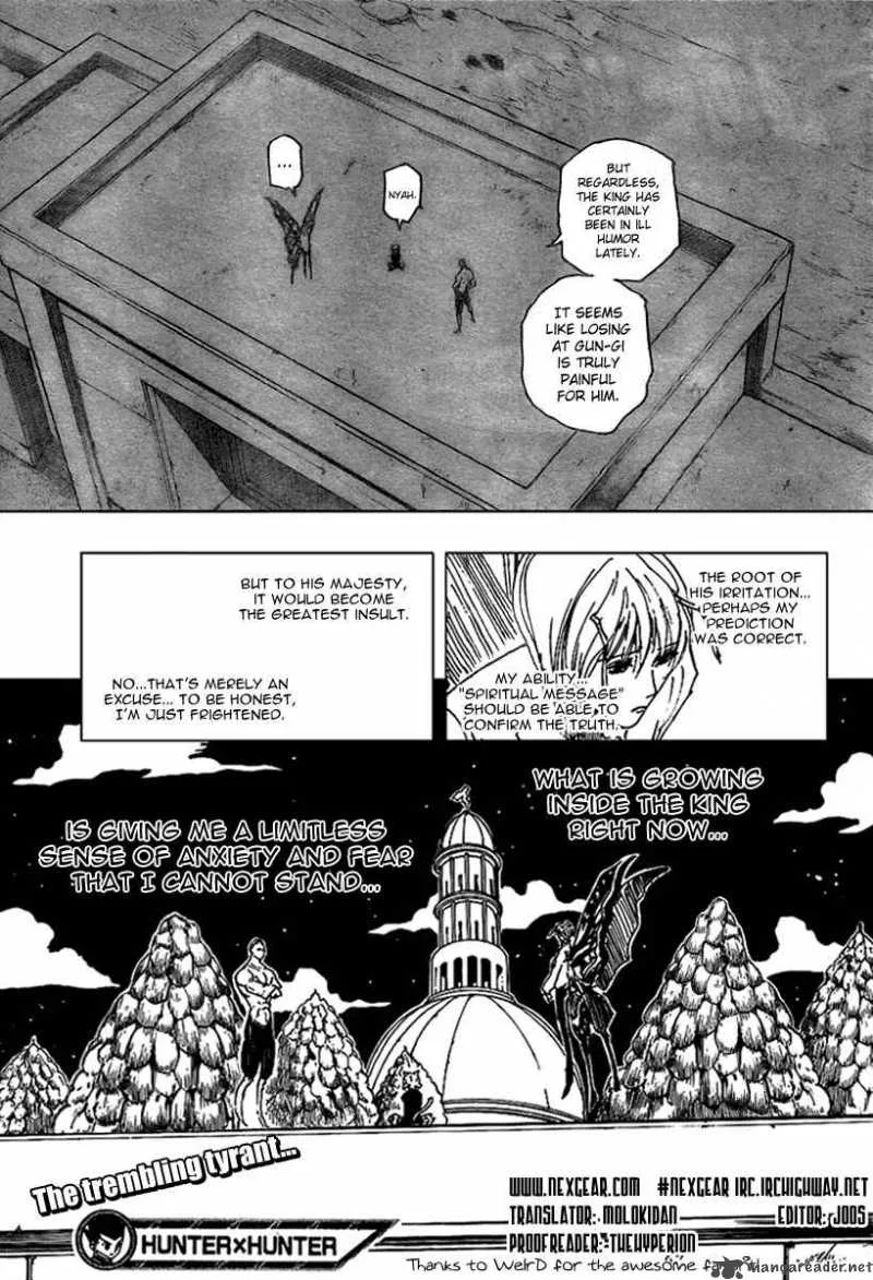 Hunter X Hunter Chapter 261 page 19