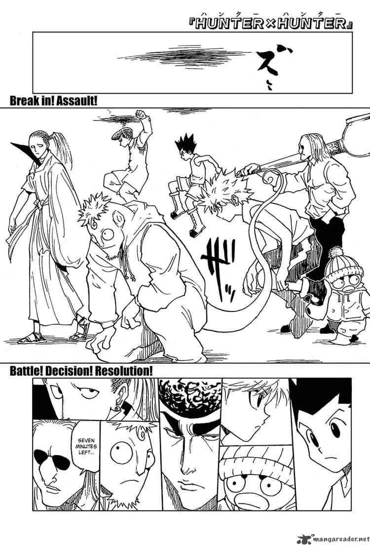 Hunter X Hunter Chapter 262 page 1