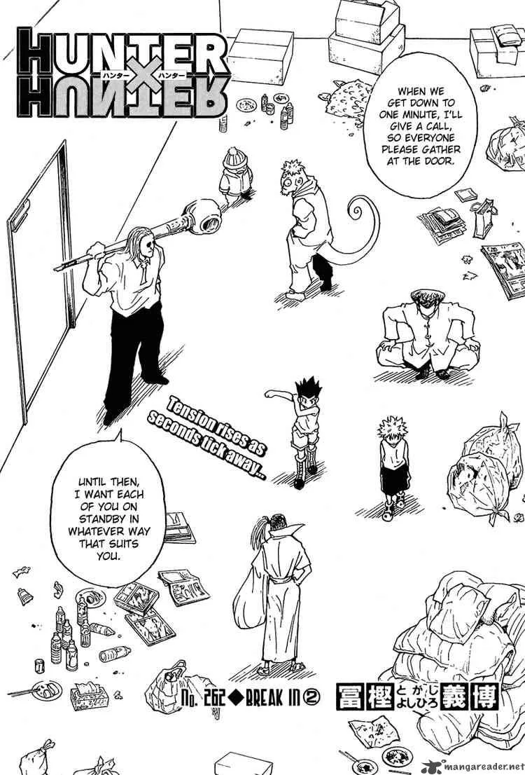 Hunter X Hunter Chapter 262 page 2