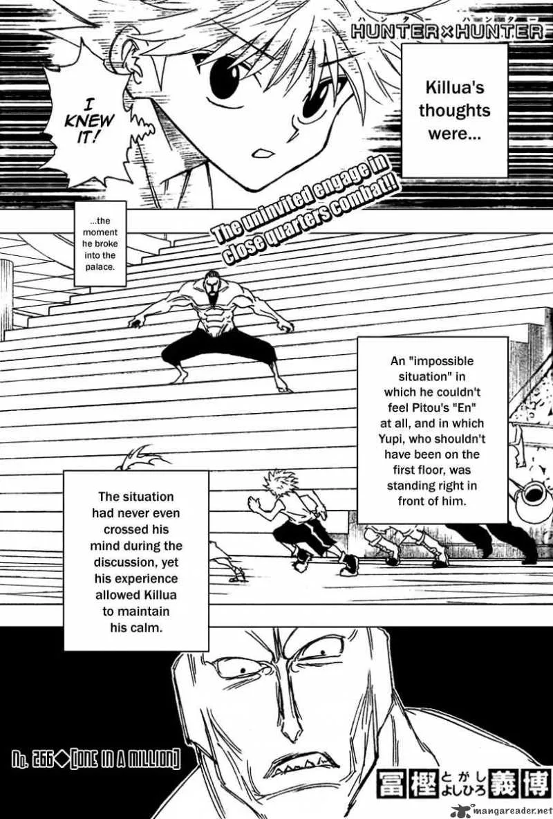 Hunter X Hunter Chapter 266 page 1