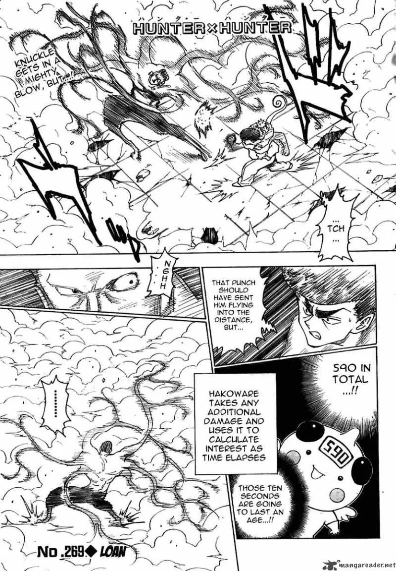Hunter X Hunter Chapter 269 page 1