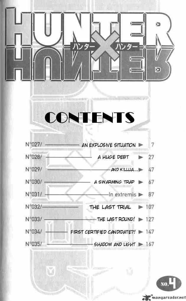 Hunter X Hunter Chapter 27 page 1