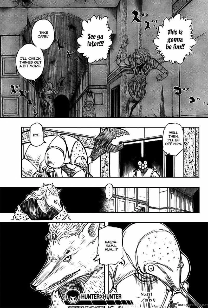 Hunter X Hunter Chapter 271 page 18