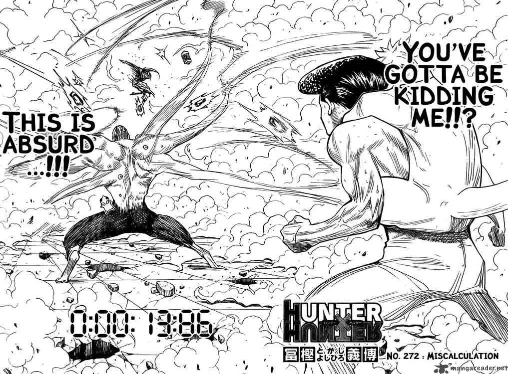 Hunter X Hunter Chapter 272 page 2