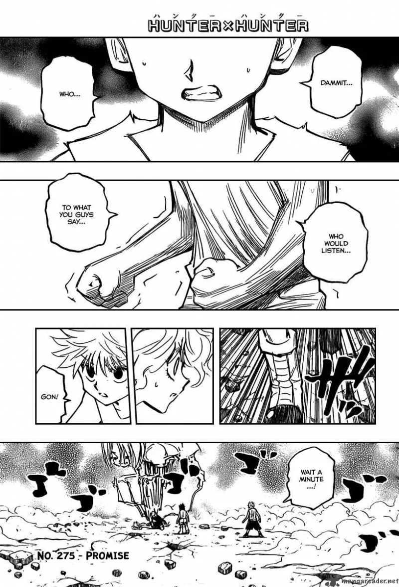 Hunter X Hunter Chapter 275 page 1