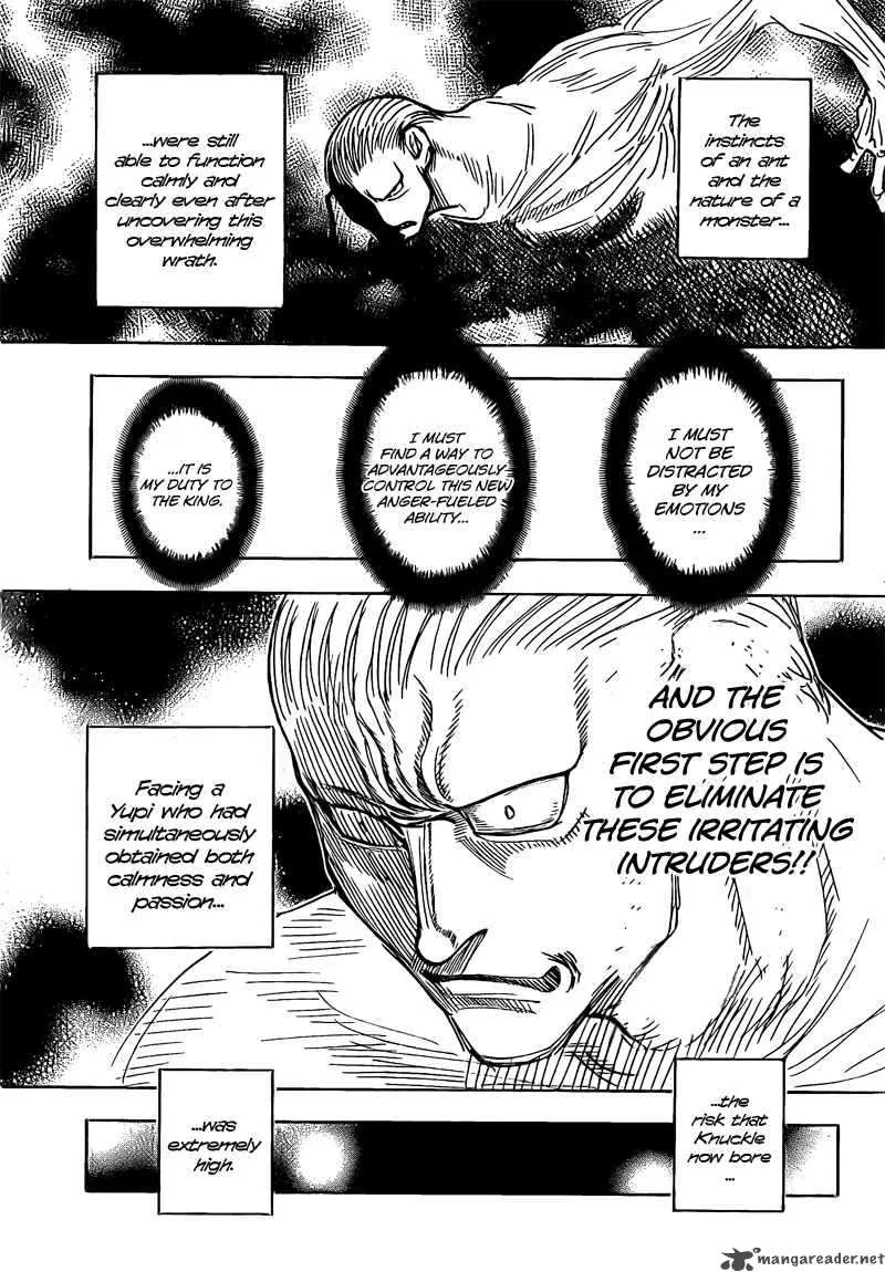 Hunter X Hunter Chapter 278 page 11