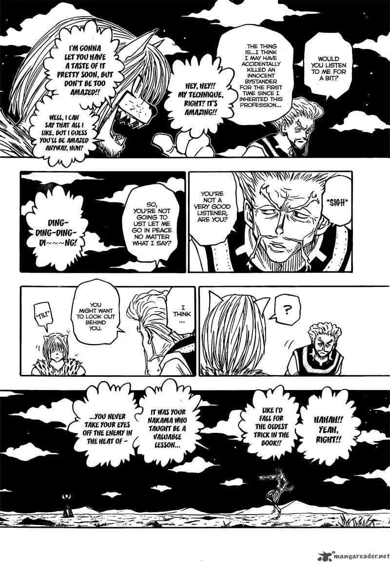 Hunter X Hunter Chapter 278 page 14