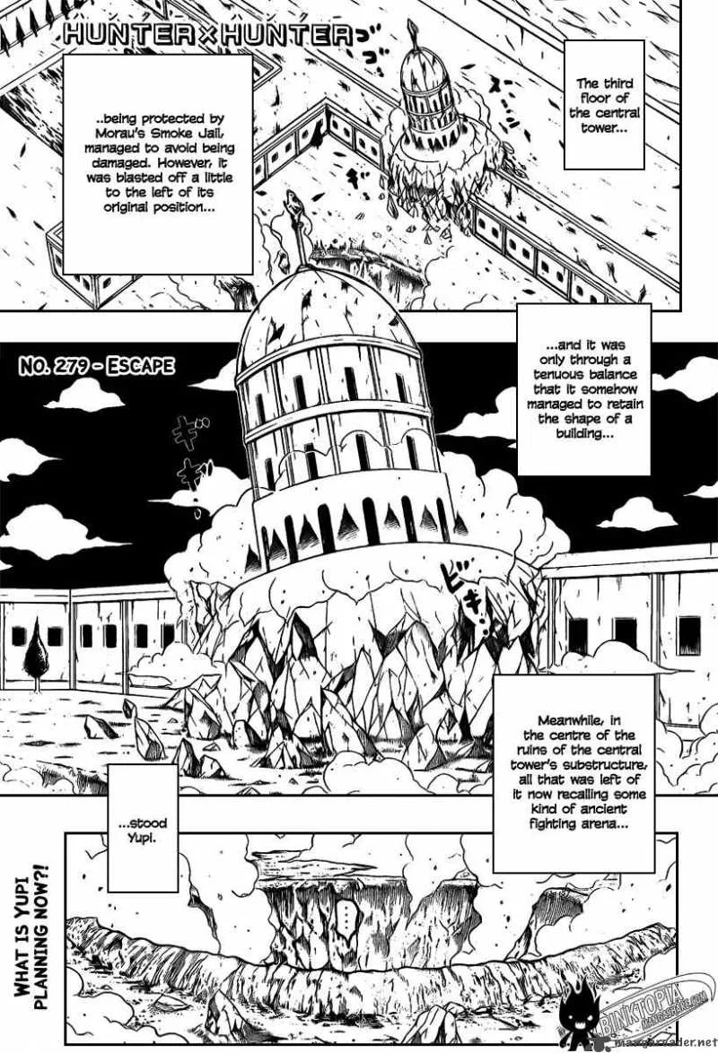 Hunter X Hunter Chapter 279 page 1
