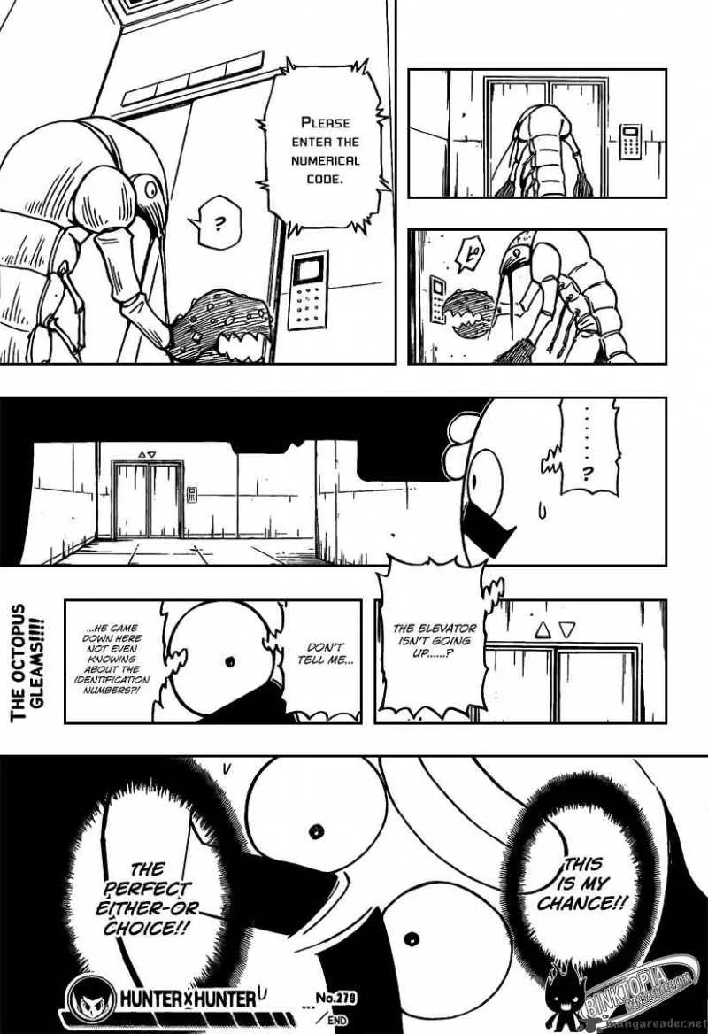 Hunter X Hunter Chapter 279 page 19