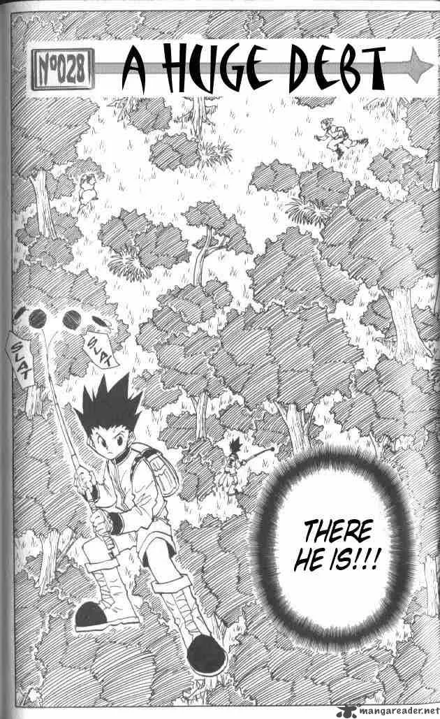 Hunter X Hunter Chapter 28 page 3