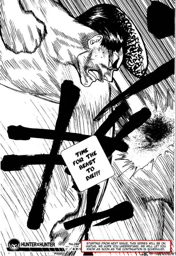 Hunter X Hunter Chapter 280 page 19