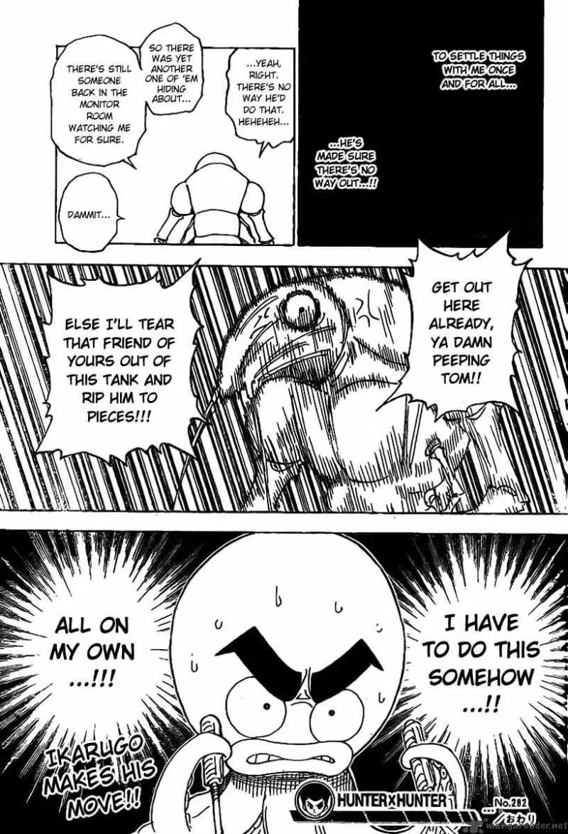 Hunter X Hunter Chapter 282 page 19