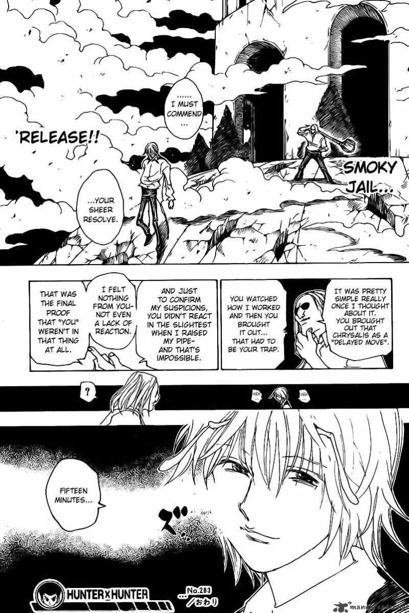 Hunter X Hunter Chapter 283 page 19