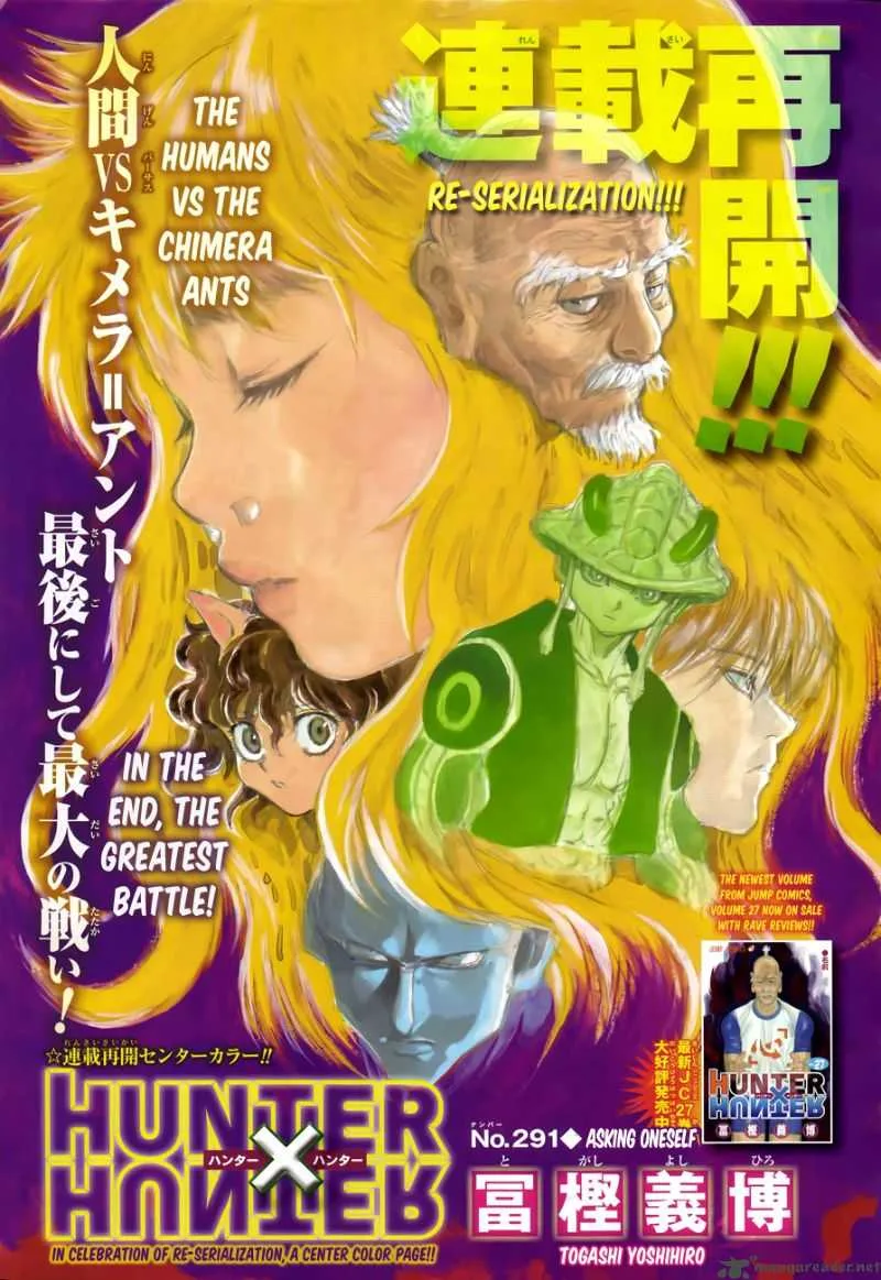 Hunter X Hunter Chapter 291 page 2