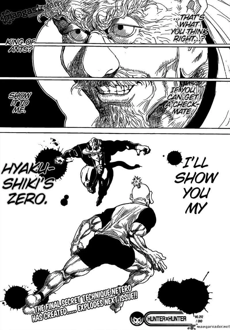 Hunter X Hunter Chapter 292 page 17