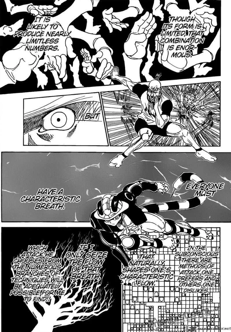 Hunter X Hunter Chapter 292 page 13