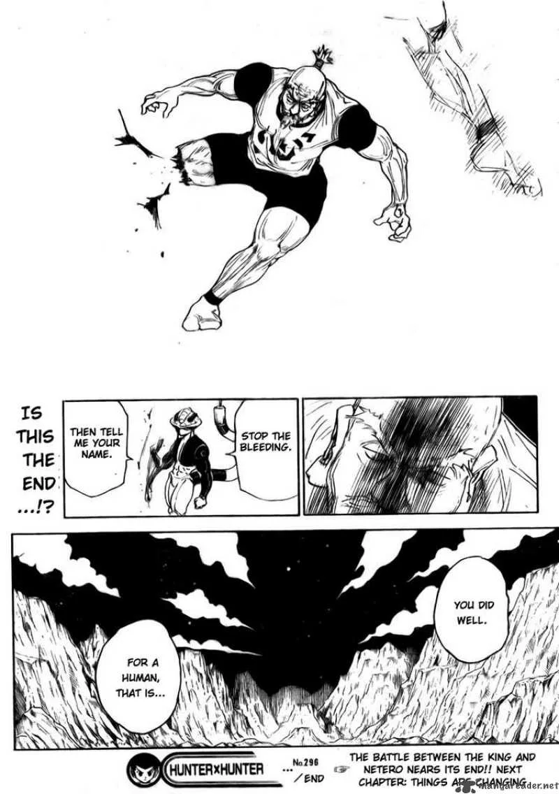 Hunter X Hunter Chapter 296 page 19